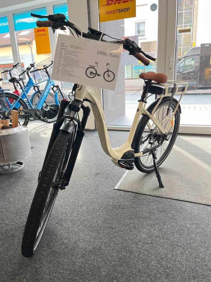 ⭐️BIZOBIKE E-Bike BECCA Elektrofahrrad (S 46cm) Beige⭐️ in Lehrte