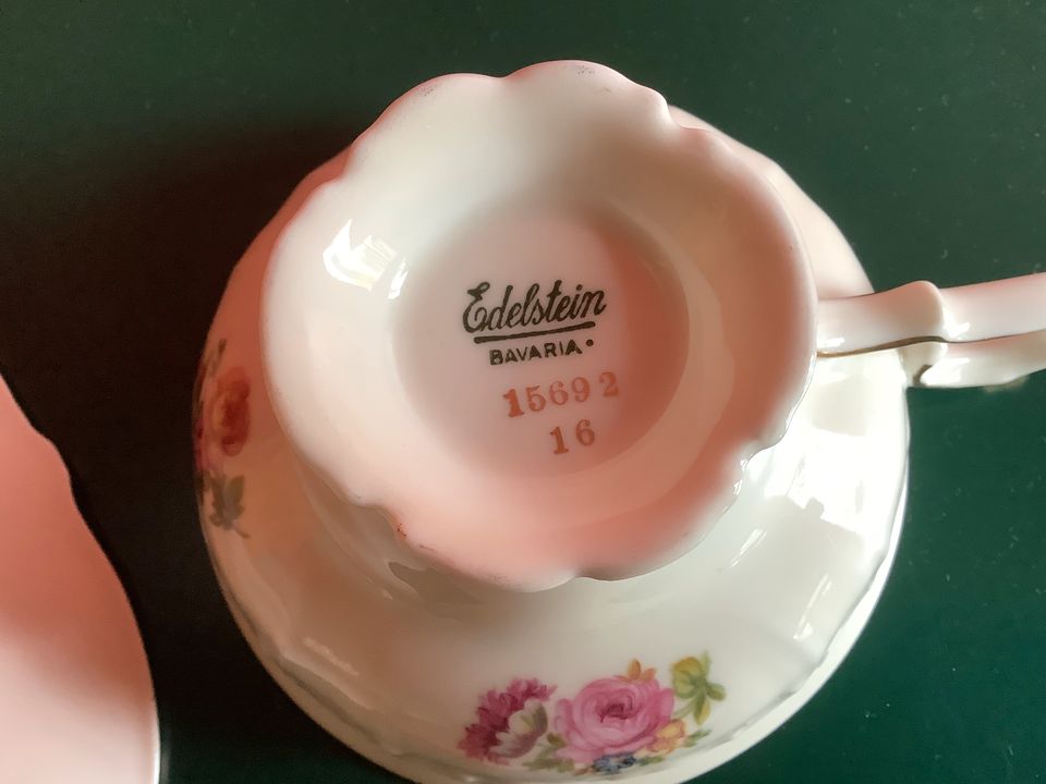 Antike Sammeltasse Edelstein Bavaria Kaffee Vintage 60er in Hamburg