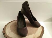 Zanon & Zago Pumps Wildleder Keilabsatz Gr. 40 Dunkelbraun Bayern - Veitsbronn Vorschau