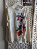 Süßer Longsleeve Regenbogen Einhorn h&m 134/140 Saarland - Kirkel Vorschau