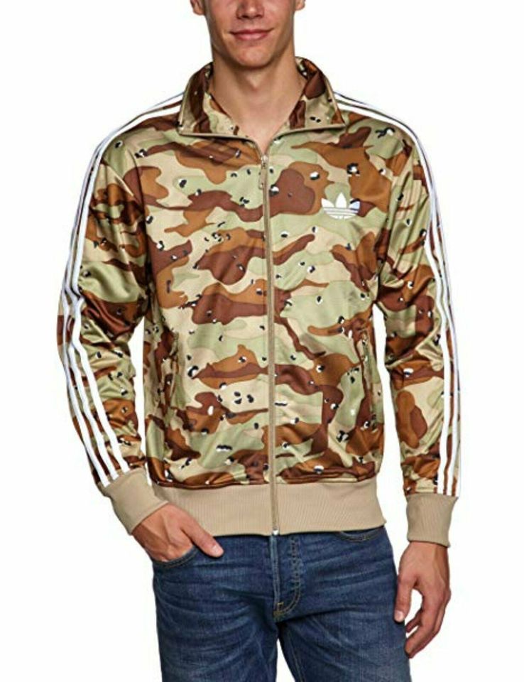 Adidas Firebird Camouflage Anzug Jacke Hose Camo Tracksuit in Hamburg