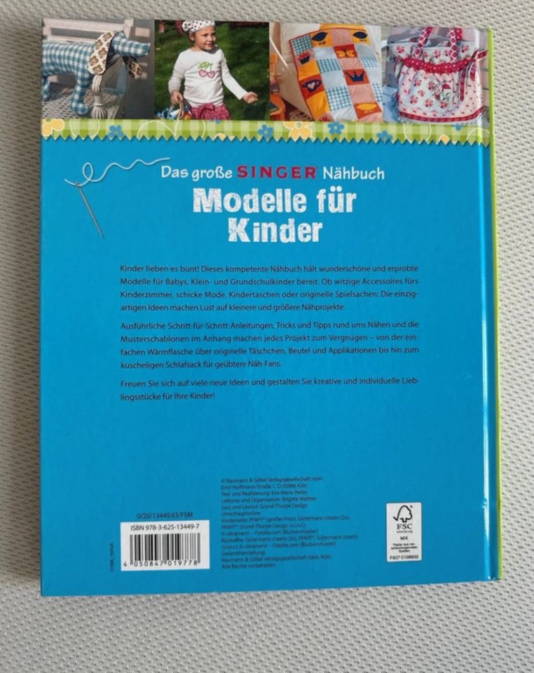 Das große Singer Nähbuch Modelle für Kinder in Kerpen