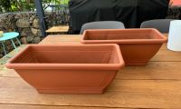 2x Blumenkasten Balkonkasten mit Untersetzer 40cm terracotta Brandenburg - Hoppegarten Vorschau