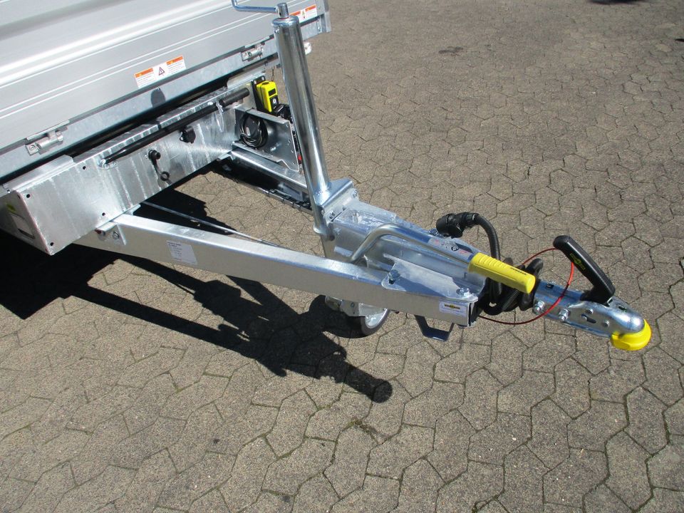 Humbaur HTK 2700.27 Alu 3-Seitenkipper 2700 kg mit Epumpe in Bergrheinfeld