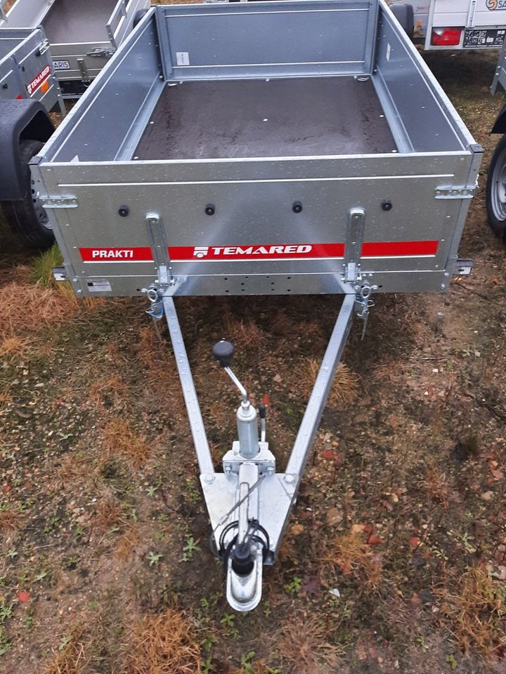 Temared Prakti 2012 Anhänger kipp 750 kg 205x125 cm NEU ab Juli in Tellingstedt