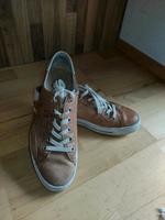 Paul Green Sneaker hellbraun 42 Leder Bayern - Freilassing Vorschau