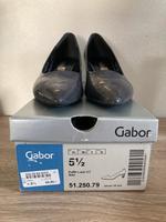 Neue Gabor Pumps Größe 38,5 39 5,5 grau Lack Baden-Württemberg - Leonberg Vorschau