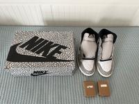 Nike Air Jordan 1 Retro High OG White Cement Gr 42 NEU OVP DZ5485 Hessen - Babenhausen Vorschau