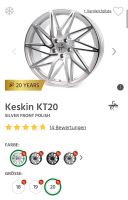 Keskin Felge KT 20 Silver Front polish neu Alufelge Hessen - Darmstadt Vorschau