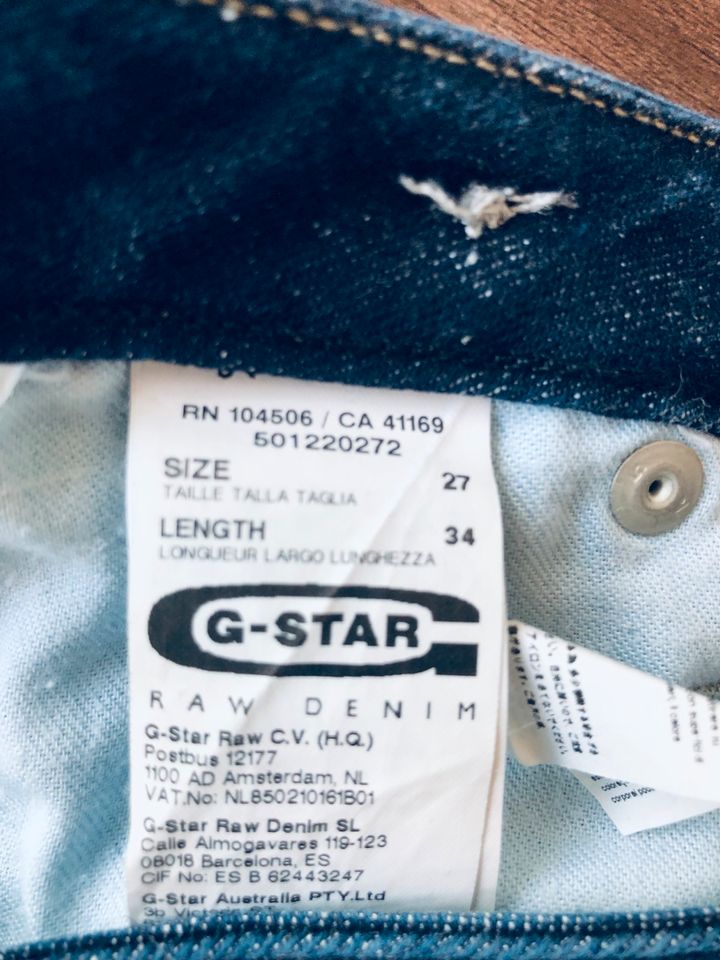 G-Star Jeans Gr.27/30 in Windeck