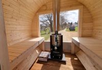 Fasssauna Mobile Sauna auf Anhänger mieten Banja Lemgo Blomberg Nordrhein-Westfalen - Blomberg Vorschau