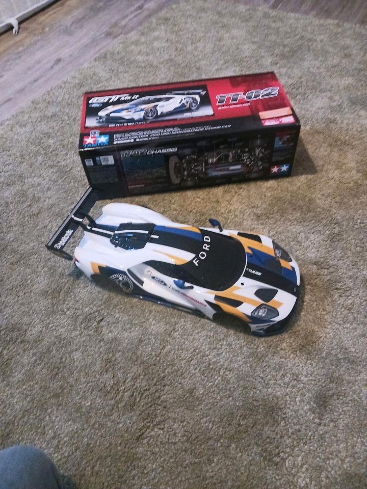 Tamiya Ford GT MK2 Karosserie fertig lackiert und beklebt in Dinklage