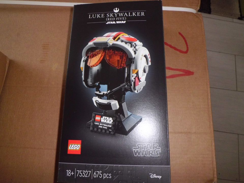 LEGO Helm von Luke Skywalker Rot Fünf - 75327 Star Wars NEU OVP in Hattersheim am Main