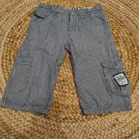 Jungenhose Shorts Jungenshorts weiß blau maritim Gr 122 Sommerhos Nordrhein-Westfalen - Sankt Augustin Vorschau