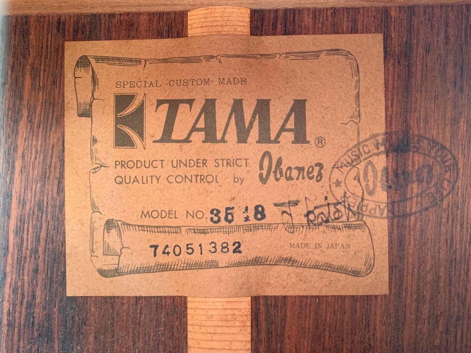 1974 Ibanez Tama 3548S | Japan Vintage Konzert Gitarre Koffer in Niebüll