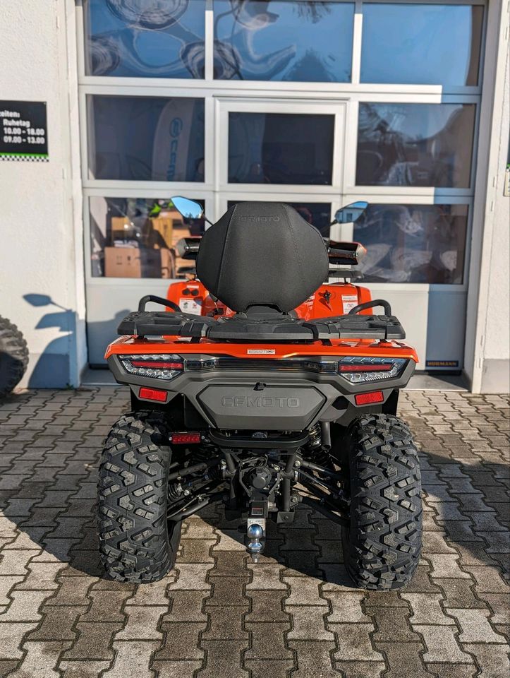 ❗ANGEBOT❗CFmoto CForce 520 DLX mit Schneeschild Quad/ATV/Winter in Emmerting