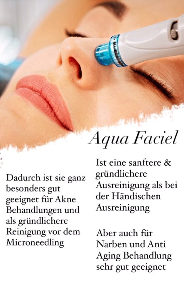 Aqua Faciel Hydra Faciel Gesichtsreinigung in Stelle-Wittenwurth