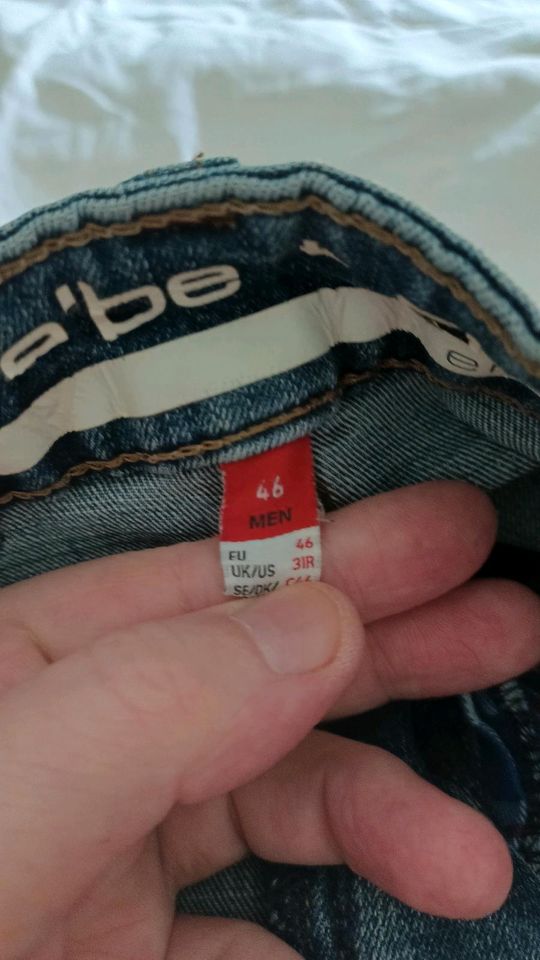 2 x Engelbert Strauss Worker Jeans Größe 46 in Aura