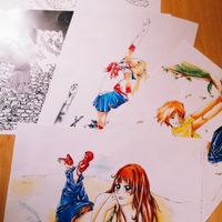 Anime Manga Poster A3 verschiedene Motive Mangas Animes comic Bayern - Simbach Vorschau