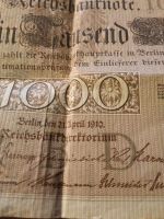 Reichsbanknote 1000 Mark Thüringen - Arnstadt Vorschau