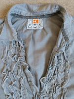 BOSS orange Bluse Gr 40, grau weiß kariert Niedersachsen - Wennigsen Vorschau