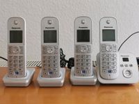 Schnurlos-Telefon Panasonic, 4 Hörer Sachsen-Anhalt - Lutherstadt Wittenberg Vorschau