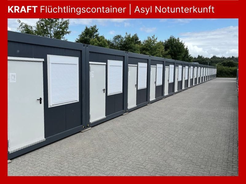Flüchtlingscontainer | Notunterkunft | Asylunterkunft Container in Gladbeck