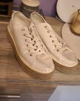 Damenschuhe Plateau / weiß / H&M Niedersachsen - Barsinghausen Vorschau