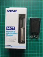XTAR MC1 USB 1-Schacht Reise-Ladegerät für Li-Ionen 10440-26650 Niedersachsen - Barsinghausen Vorschau