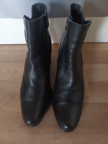 GÖRTZ SHOES Damen Stiefeletten Leder Schwarz Gr. 40 in Hannover