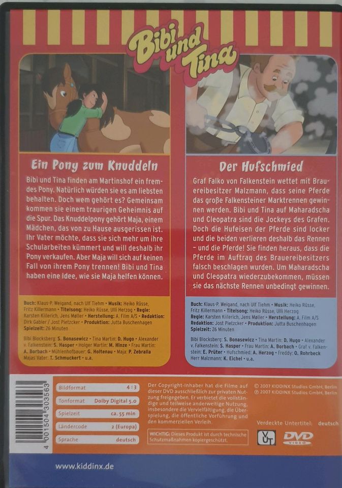 DVD BIBI UND TINA in Buckenhof Mittelfranken