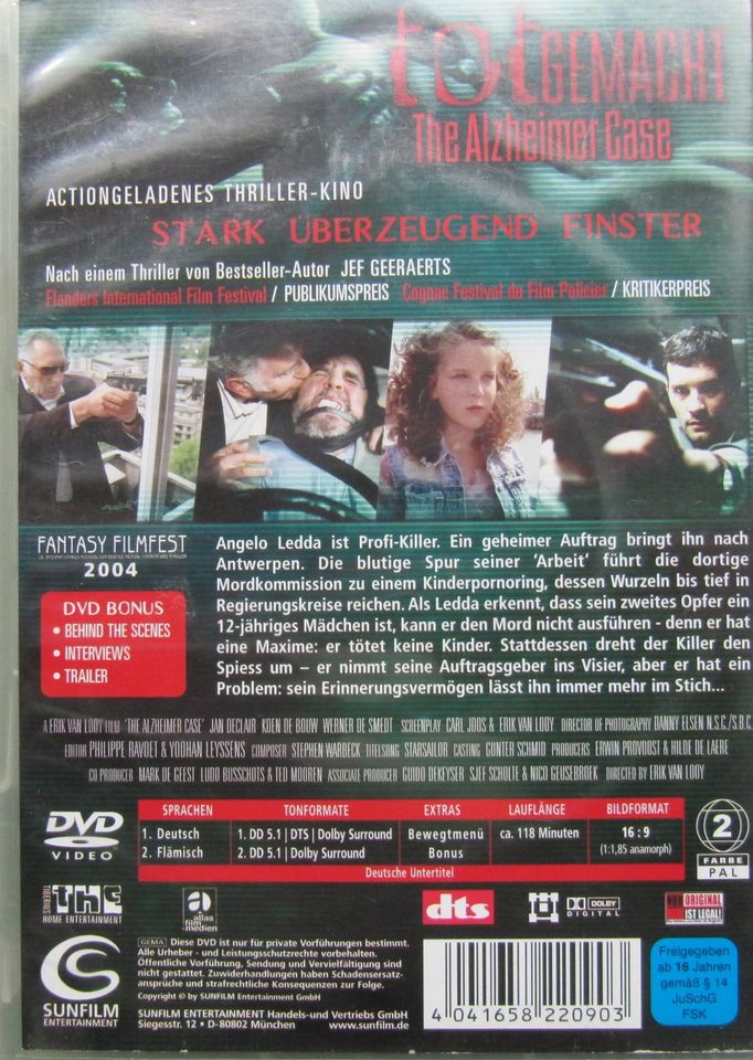 DVD  4 Thriller Filme HEART TOTGEMACHT SIEBEN BLACK BOX - in Hausen bei Würzburg