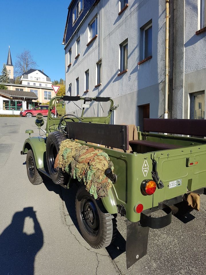 Oldtimer GAZ - 69 in Klingenthal