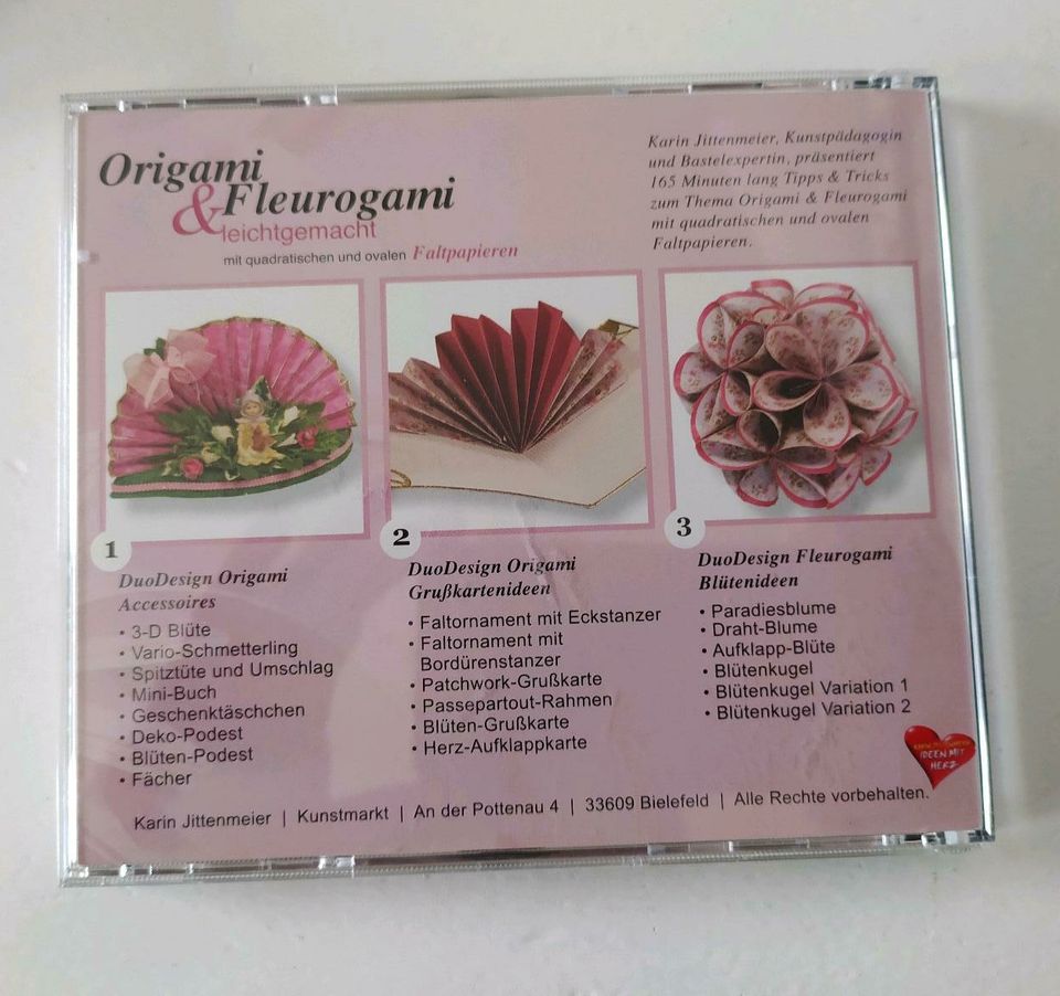 Ideen mit Herz Bastel DVD's Perlen Karten Origami Jittenmeier in Gießen