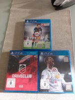 PS 4 Spiele Fifa 16 Fifa 18 Driveclub Saarland - Eppelborn Vorschau