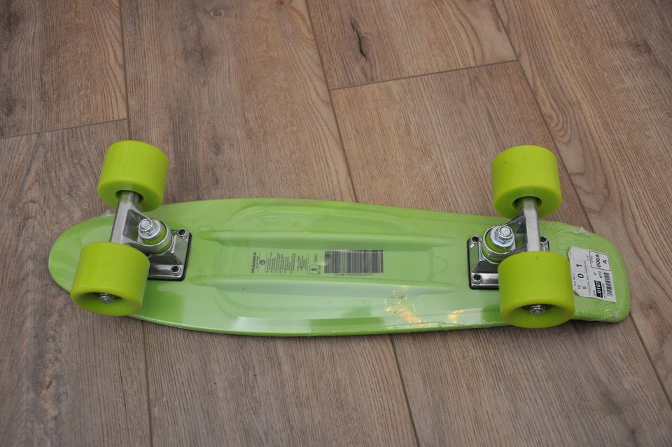 Neues Hudora Skateboard Retro ABEC 5 Kugellager grün lemon green in Dresden