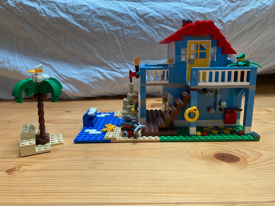 Lego Creator 3in1-Strandhaus 7346 mit Anleitungen in Frankfurt am Main