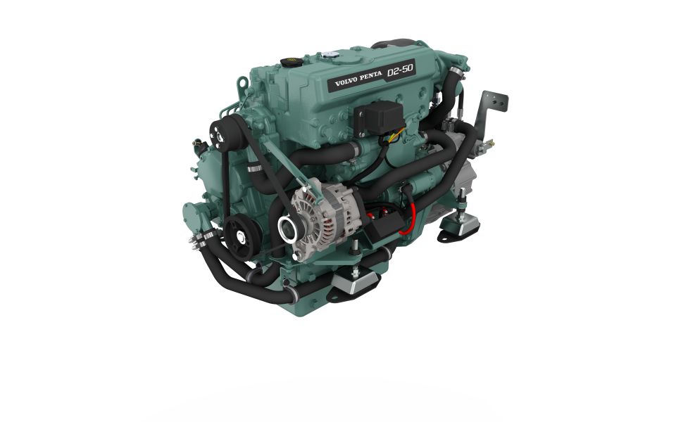 VOLVO PENTA BOOTSMOTOR D2-50F MIT HY. WENDEGETRIEBE / -10% Rabatt in Bremerhaven