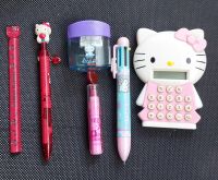 Hello Kitty Schreib Set Kugelschreiber Taschenrechner Lineal Bayern - Bamberg Vorschau