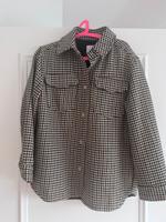 Overshirt H&M S Hahnentritt Beige Braun Blau Berlin - Wannsee Vorschau
