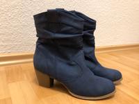 Dunkelblaue Stiefeletten 41 blau Leipzig - Gohlis-Nord Vorschau