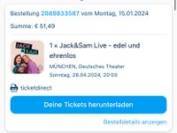 Jack und Sam Live München Sachsen-Anhalt - Magdeburg Vorschau