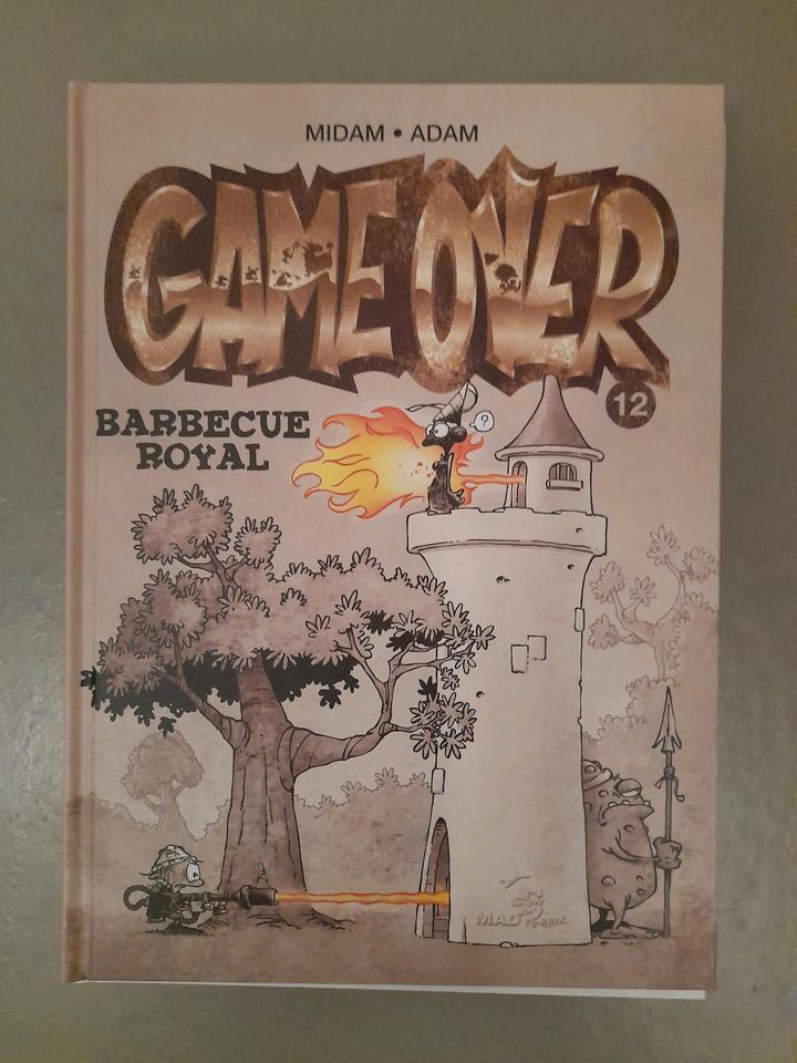 Game over comic BARBECUE ROYAL in Trier