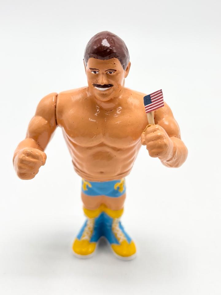WWF/WWE Hasbro Custom Tag Team The Fabulous Rougeaus mit USA in Filderstadt