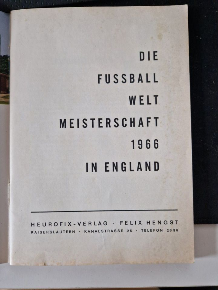 Die Fußball-Weltmeisterschaft 1966“. Pélé... der König ist tot, in Börsborn