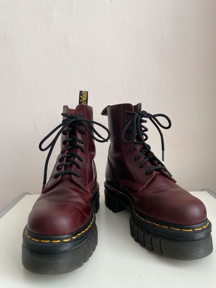 Dr. Martens Audrick Brando Leder Plateau Schnürstiefel in Eberswalde