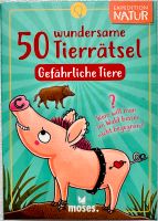 50 Tierrätsel Gefährliche Tiere Moses Lernspiel Kartenspiel 9830 Bayern - Salgen Vorschau