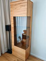 Vitrine + TV Bank Massivholz Kernbuche Baden-Württemberg - Leinfelden-Echterdingen Vorschau