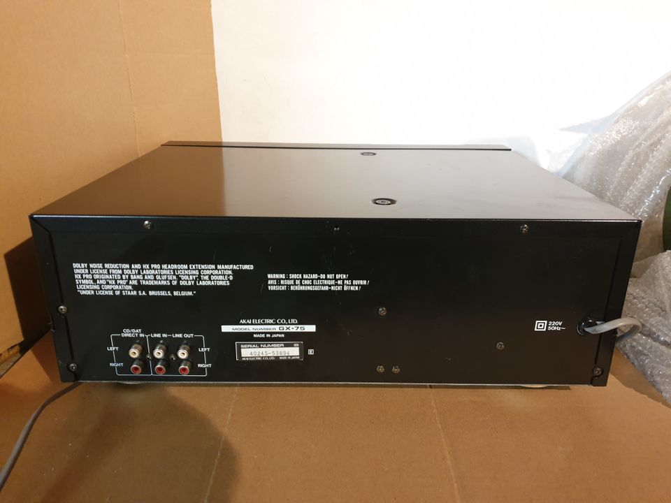 AKAI GX 75 3 HEAD STEREO TAPEDECK  REFERENCE MASTER in Wiesbaden