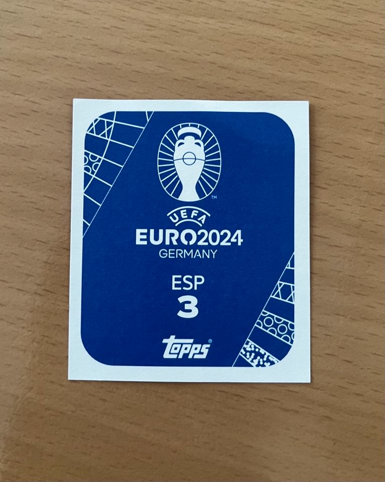 Dani Olmo Artist Sticker Topps Euro 2024 in Suhl